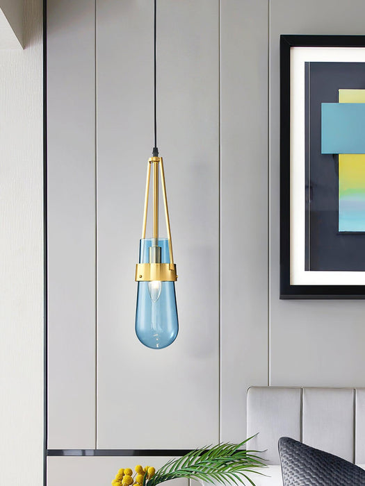 Poble Glass Pendant Light-DWHOME