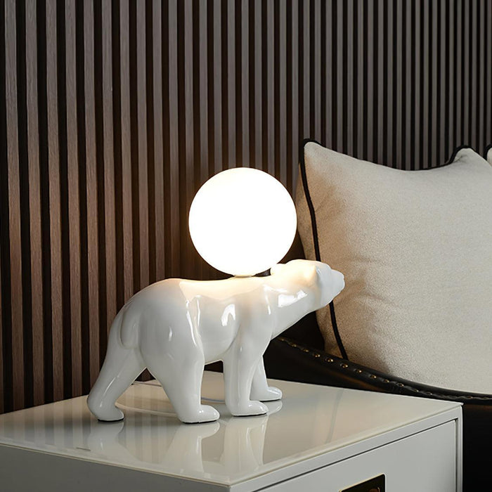 Polar Bear Table Lamp-DWHOME