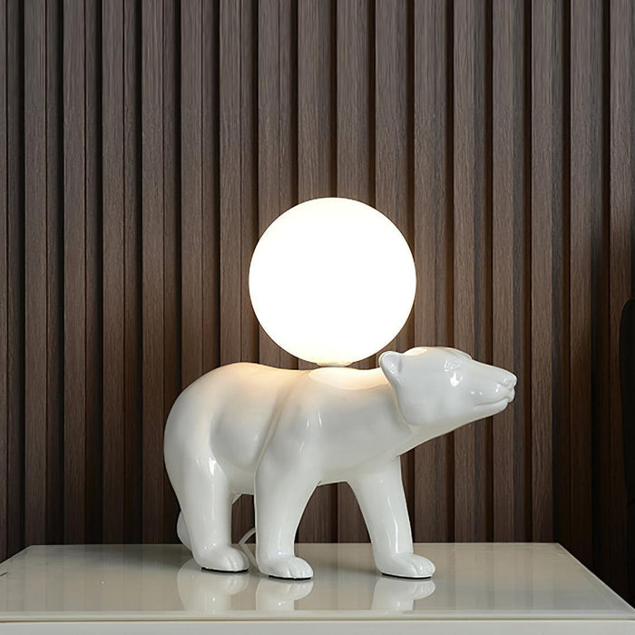Polar Bear Table Lamp-DWHOME