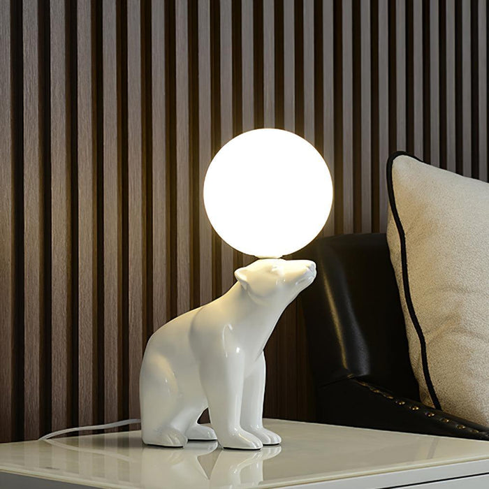 Polar Bear Table Lamp-DWHOME
