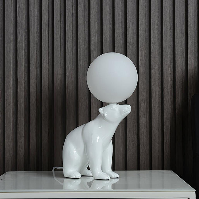 Polar Bear Table Lamp-DWHOME