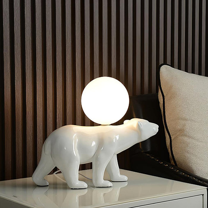 Polar Bear Table Lamp-DWHOME
