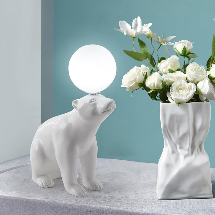 Polar Bear Table Lamp-DWHOME