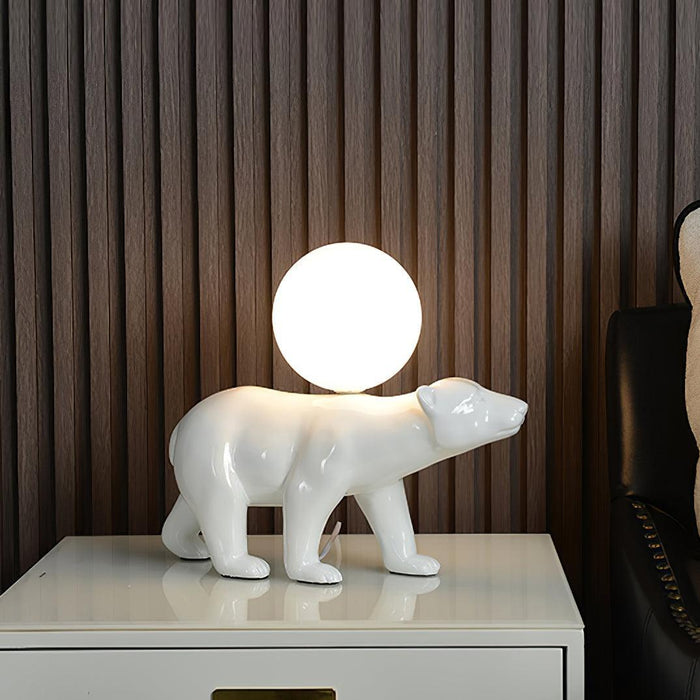 Polar Bear Table Lamp-DWHOME