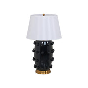 Lampe de table en porcelaine à pois - DWHOME