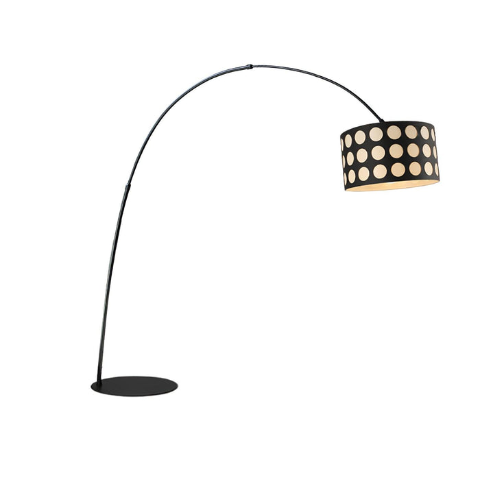 Polka Arc Fabric Floor Lamp.