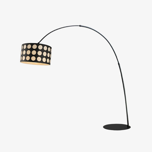 Polka Arc Fabric Floor Lamp.