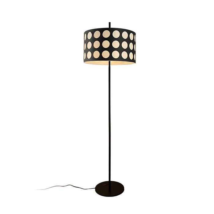 Polka Arc Fabric Floor Lamp.