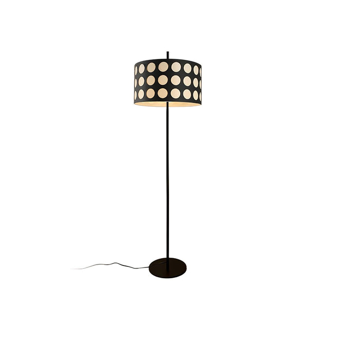 Polka Arc Fabric Floor Lamp.