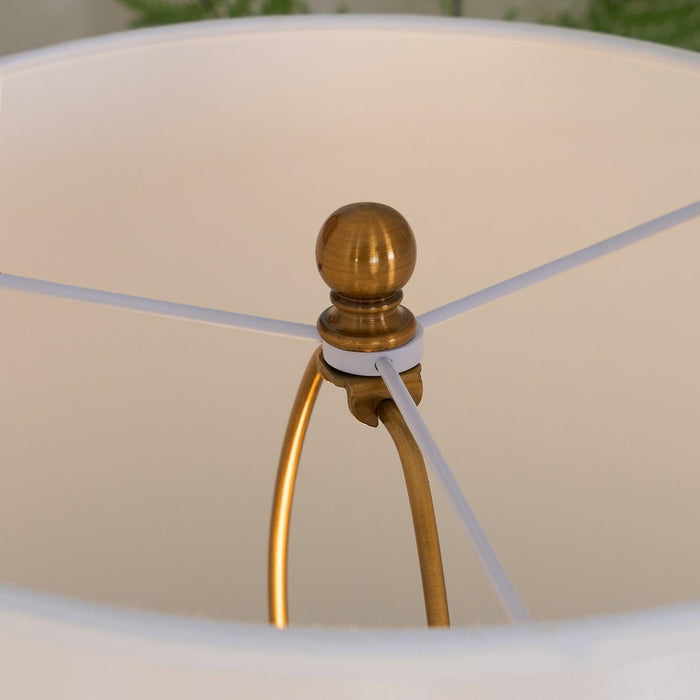 Polka Dot Porcelain Table Lamp-DWHOME