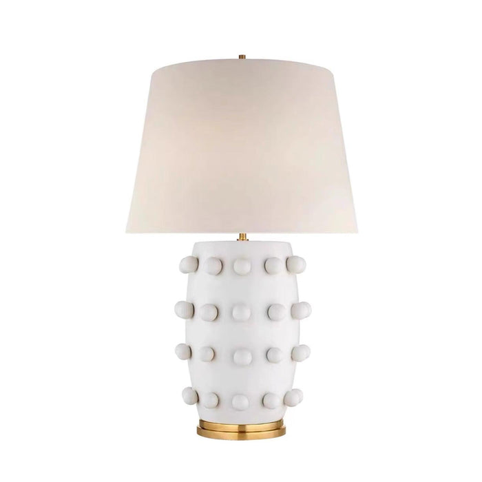 Polka Dot Porcelain Table Lamp-DWHOME
