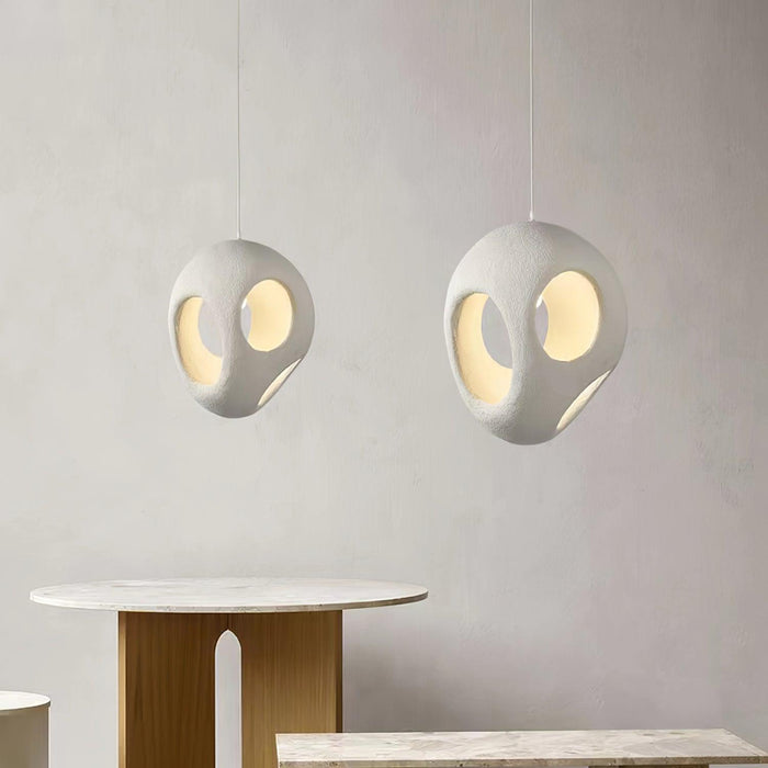 Polystyrene Pendant Light.