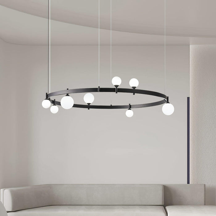 Pomi Round Chandelier.