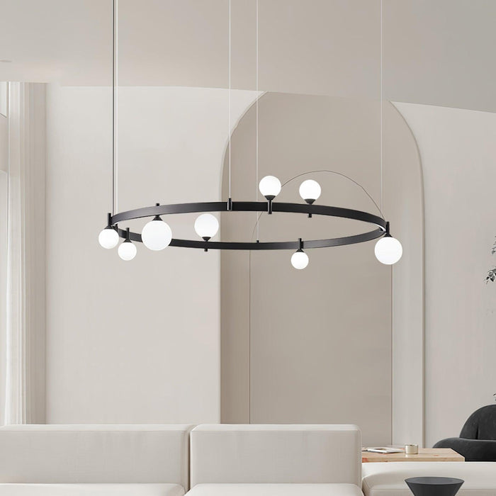 Pomi Round Chandelier.