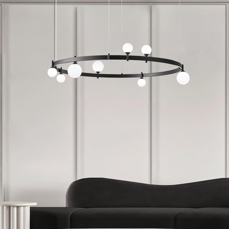 Pomi Round Chandelier-DWHOME