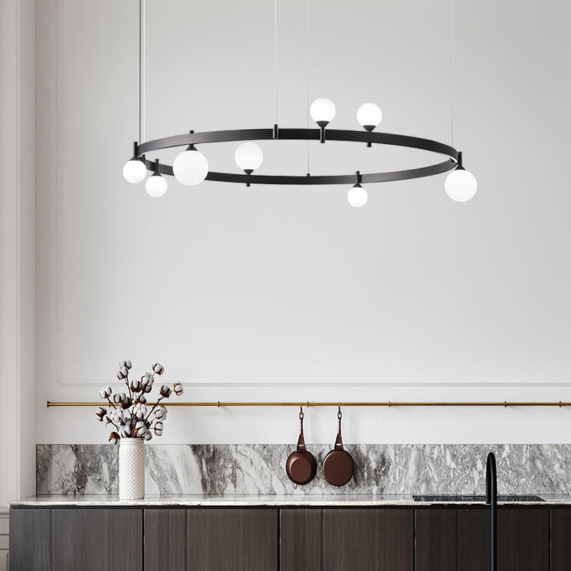 Pomi Round Chandelier-DWHOME