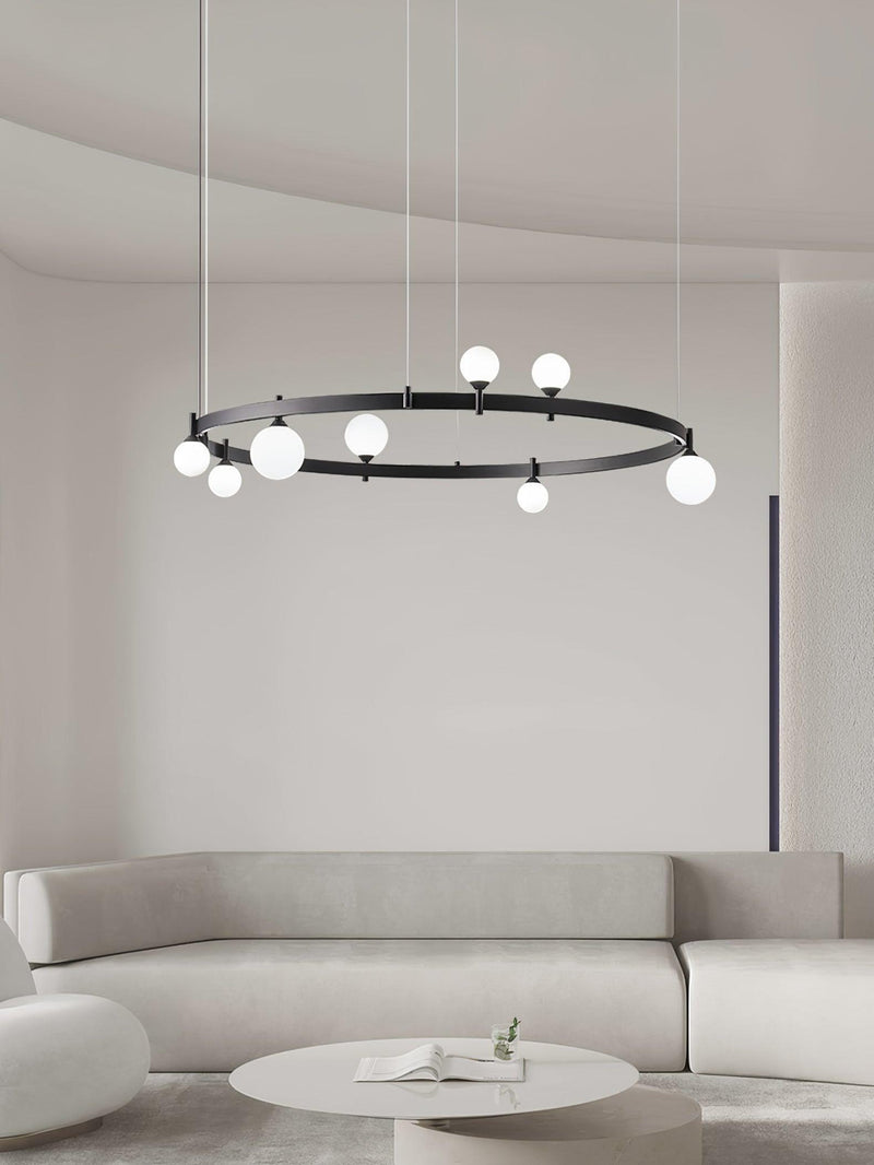 Pomi Round Chandelier-DWHOME