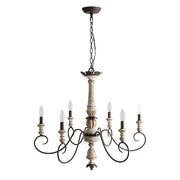 Poppe Wooden Chandelier-DWHOME