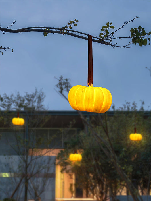 Portable Pumpkin Built-in Battery Table Lamp.