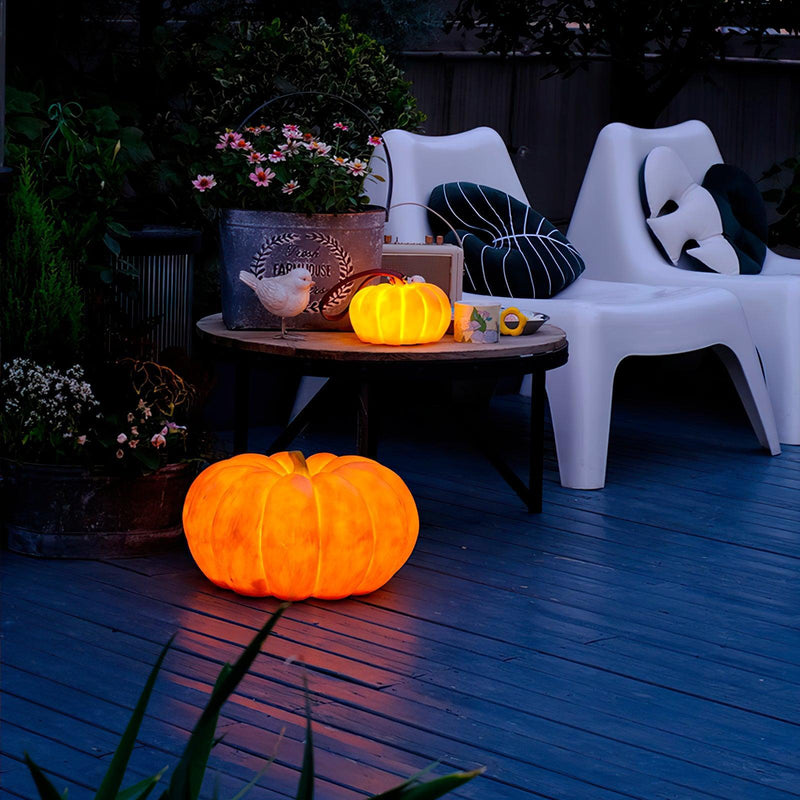 Portable Pumpkin Built-in Battery Table Lamp-DWHOME