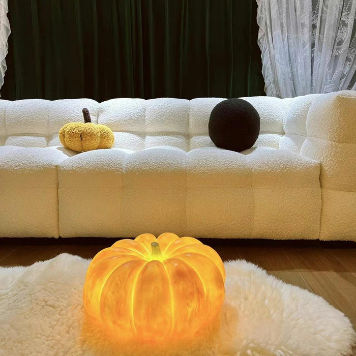 Portable Pumpkin Built-in Battery Table Lamp.