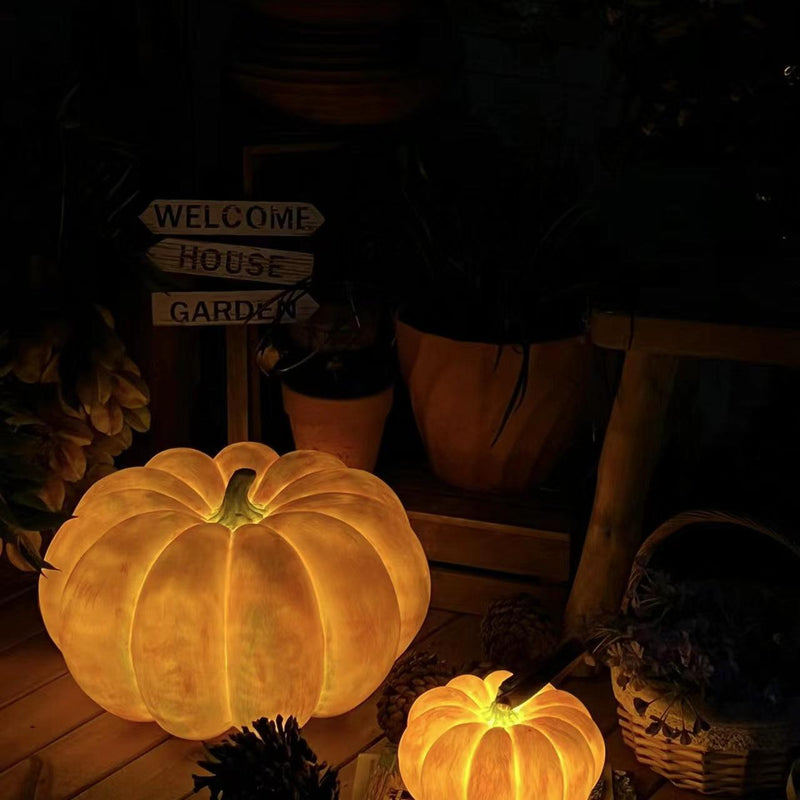 Portable Pumpkin Built-in Battery Table Lamp-DWHOME