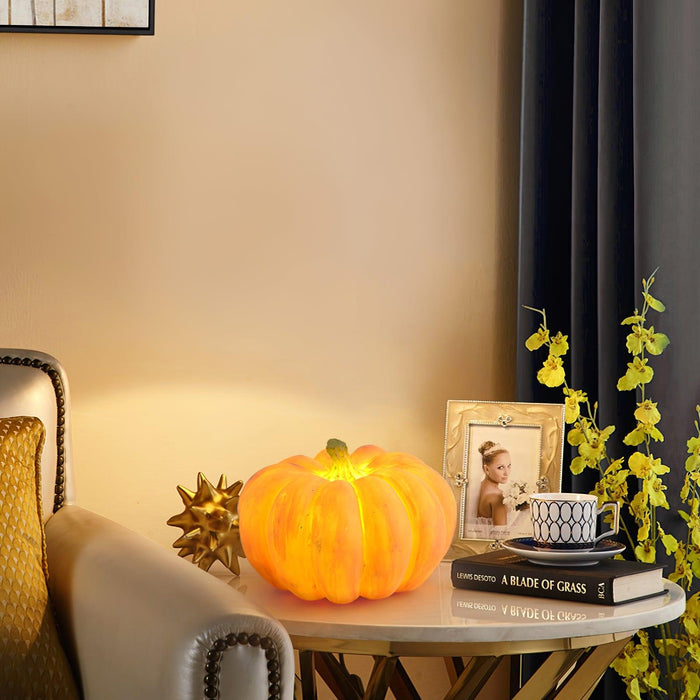 Portable Pumpkin Built-in Battery Table Lamp - Vakkerlight