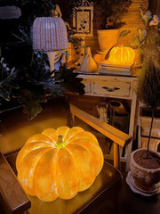 Portable Pumpkin Built-in Battery Table Lamp-DWHOME