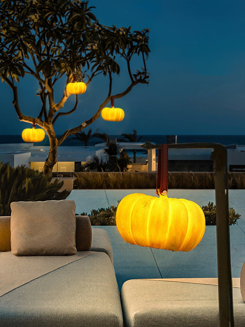 Portable Pumpkin Built-in Battery Table Lamp-DWHOME