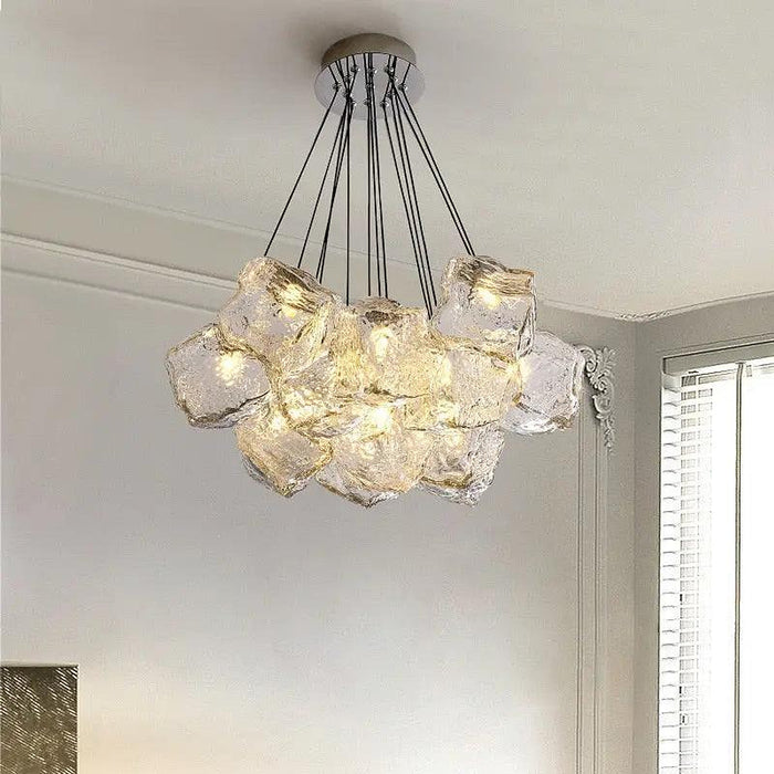13 Light Post Modern Chrome Chandeliers-DWHOME