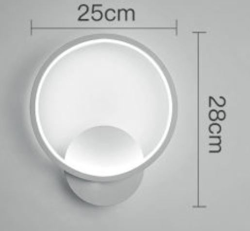 Preben Round Ring Wall Lamp.