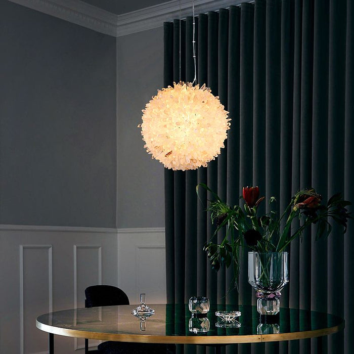 Primary Crystal Ball Pendant Light-DWHOME