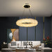 Primary Crystal Halo Modern Chandelier-DWHOME