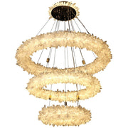 Primary Crystal Halo Modern Chandelier-DWHOME