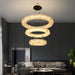 Primary Crystal Halo Modern Chandelier-DWHOME
