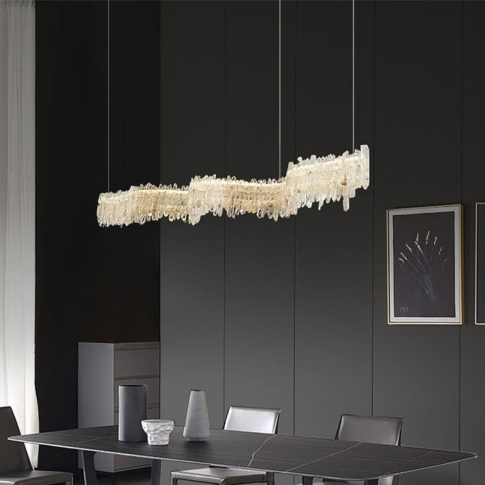 Primary Crystal Linear Chandelier-DWHOME