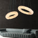 Primary Crystal Round Modern Chandelier 22.1" 26.8"-DWHOME
