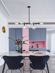 Primas Glass Chandelier-DWHOME