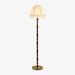 Printed Tassel Floor Lamp.