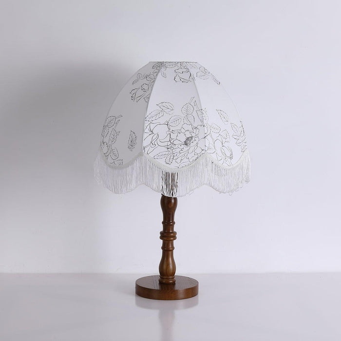 Printed Tassel Table Lamp-DWHOME