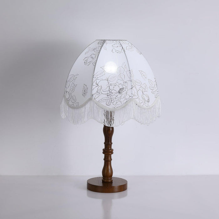 Printed Tassel Table Lamp-DWHOME