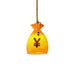 Prosperity Pouch Resin Pendant Lamp.