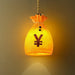 Prosperity Pouch Resin Pendant Lamp.