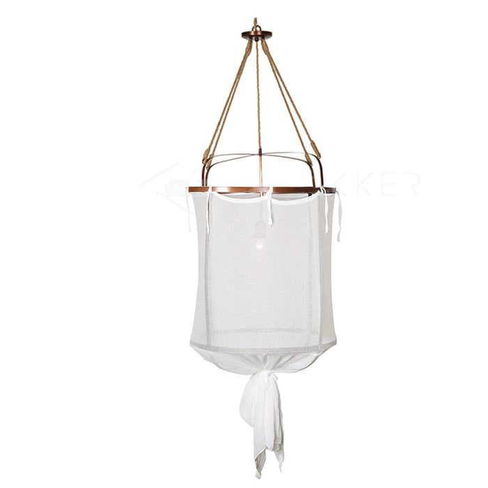 Provence Linen Pendant Light.