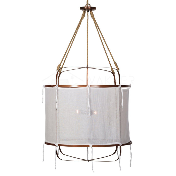 Provence Linen Pendant Light.