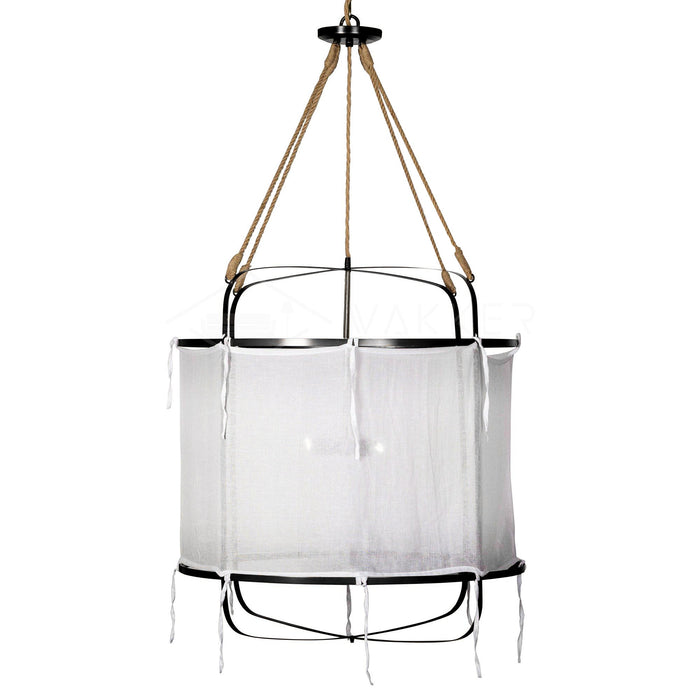 Provence Linen Pendant Light.