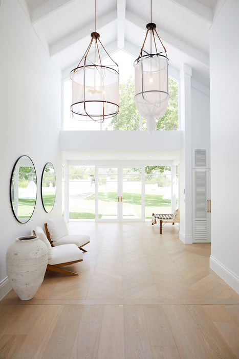 Provence Linen Pendant Light.