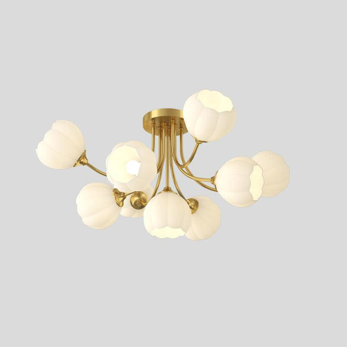 Pumpkin Brass Ceiling Lamp - DWHOME