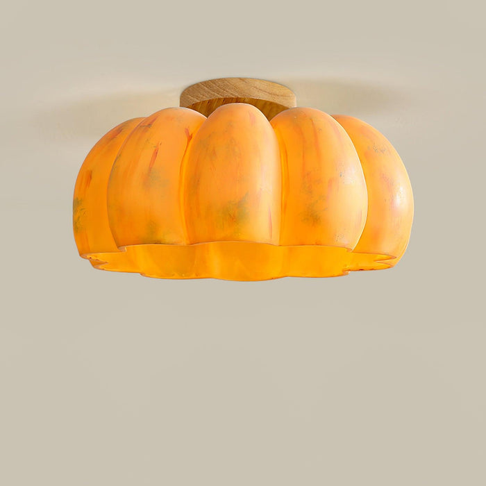 Pumpkin Ceiling Light.