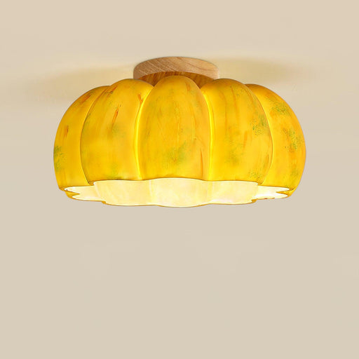 Pumpkin Ceiling Light.